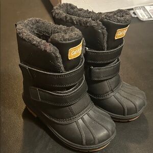 Cat & Jack Black Snow Boots